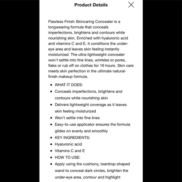 Elizabeth Arden Flawless Finish Skincaring Concealer .2 FL oz - Picture 5 of 5